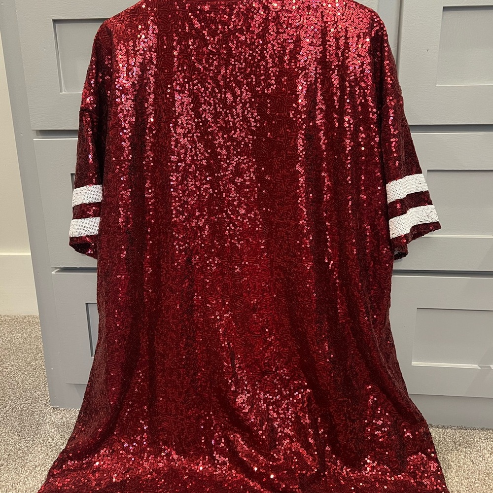 Fantastic Fawn Full Sequin Jersey Dress - Picture 2 of 2